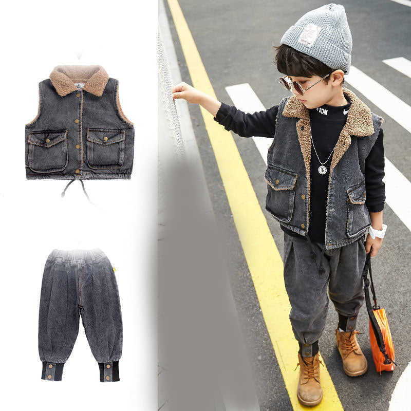 Boys Denim Set