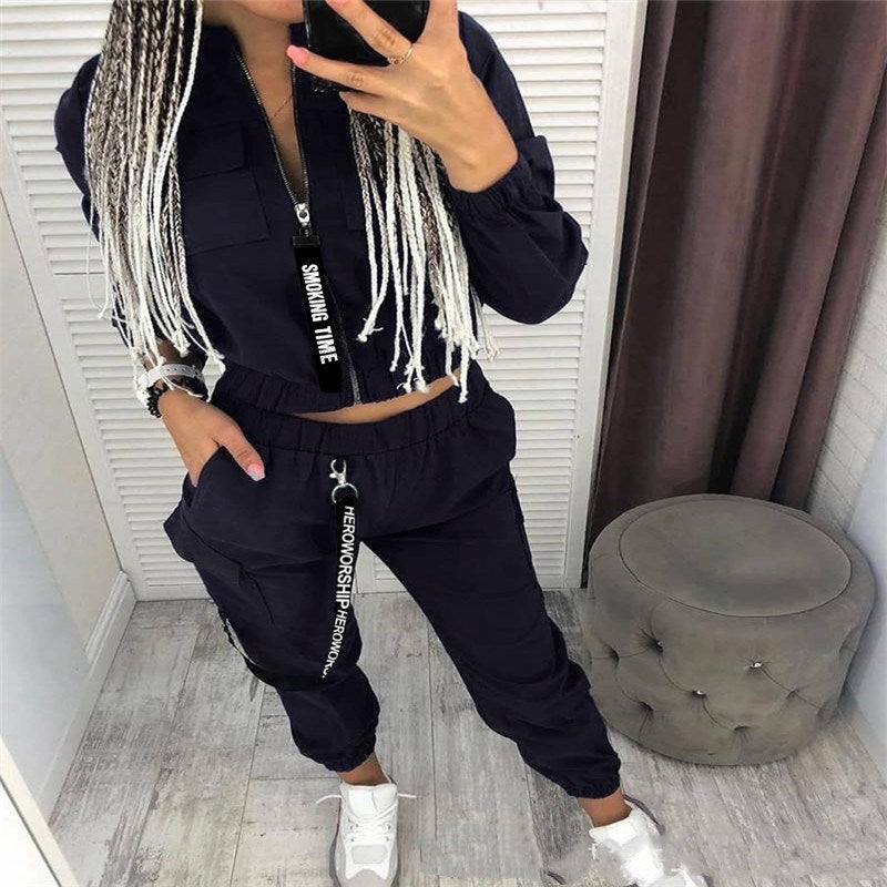 Women’s Fashion Two-Piece Set | Trendy Matching Outfit | Chic Casual Wear for Women | Stylish Lounge & Streetwear Set