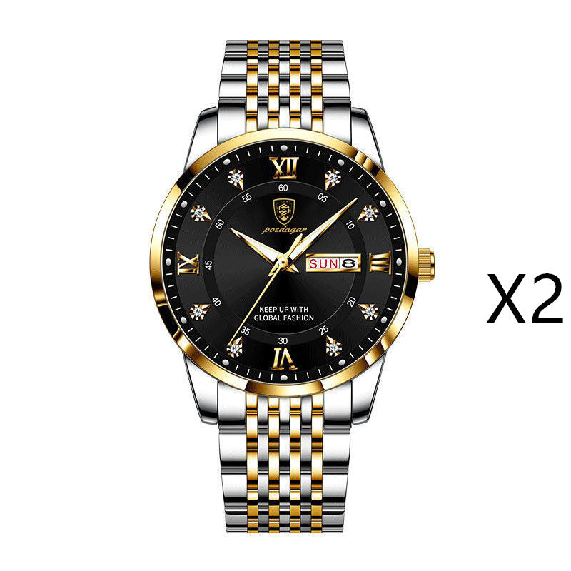 Men's Watch Waterproof Luminous Calendar