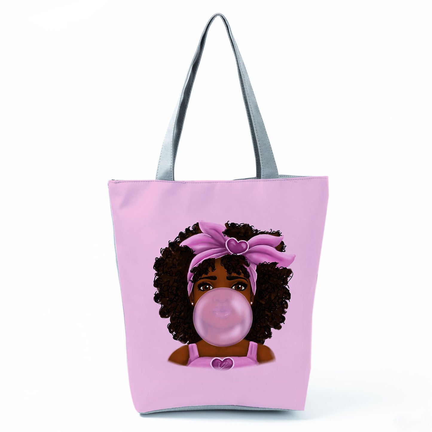 Melanin Girl's Rock Lightweight Shopping Bag