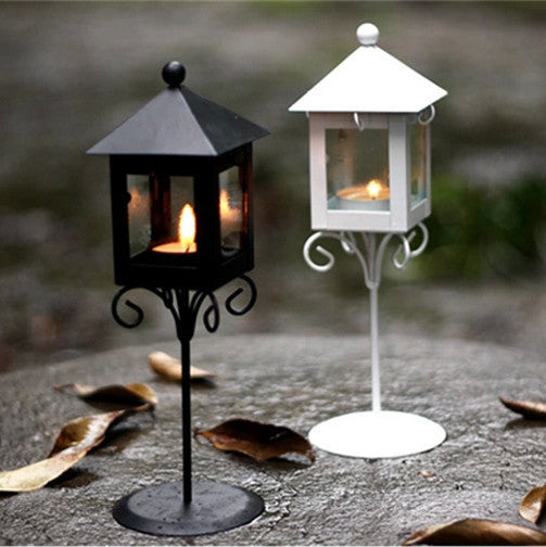 Classical Street Lamp Candlestick – Vintage Elegant Home Decor Lighting