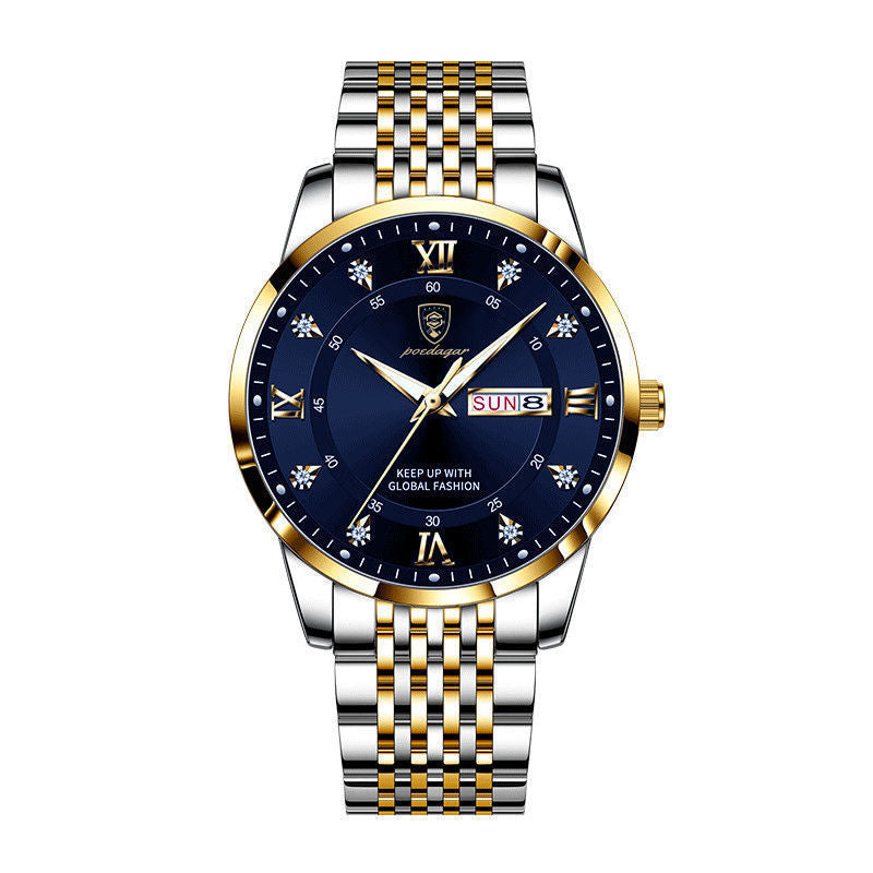 Men's Watch Waterproof Luminous Calendar