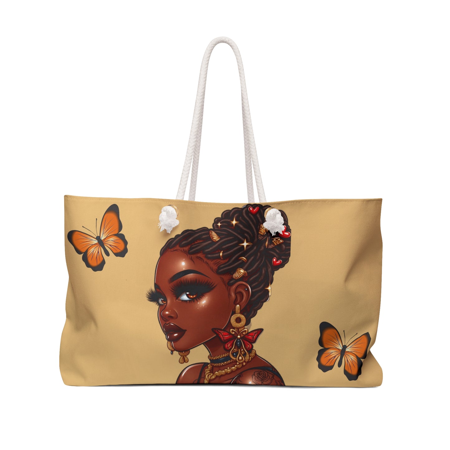 Melanin Queen Spend The Night Bag