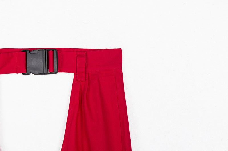 Women’s High Waist Harem Pants – Solid Color Casual Harlan Trousers | Loose Fit Streetwear Jogger Pants with Pockets