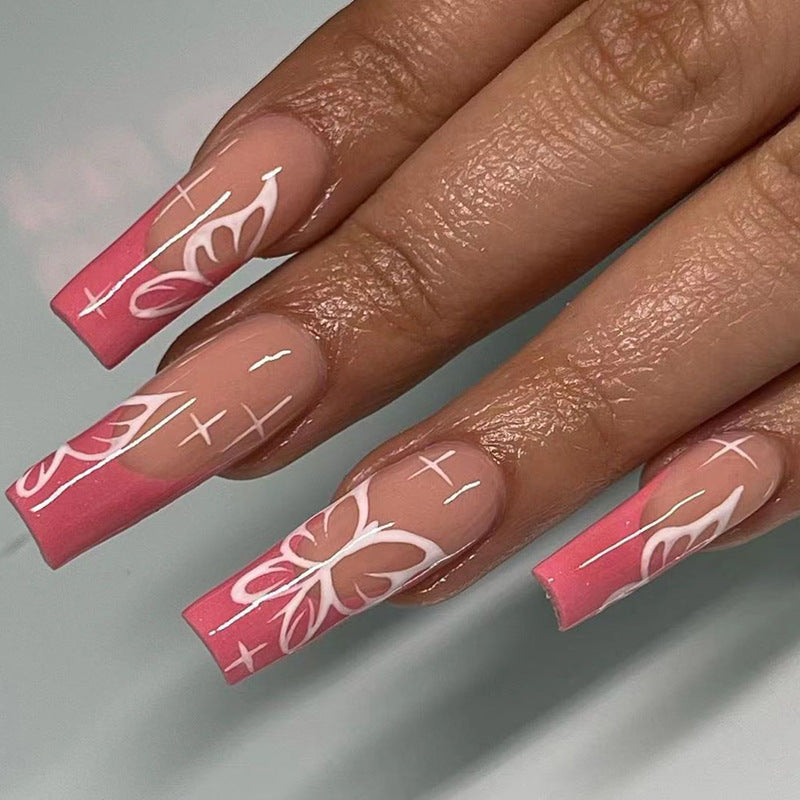 Long Butterfly Mature Nails