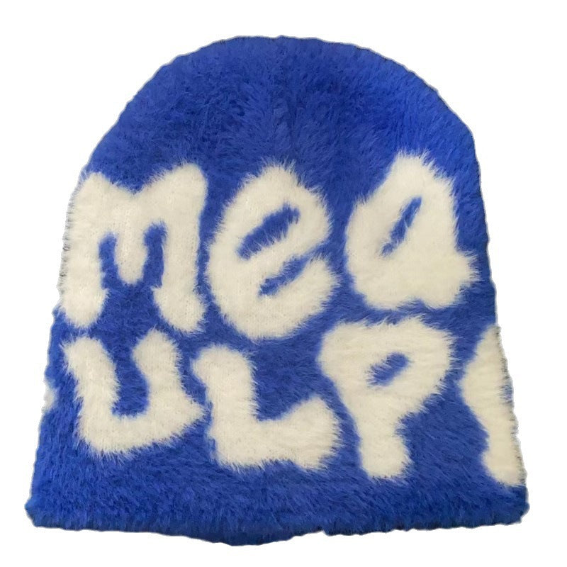 Mea Culpa Beanie Cap – Knitted Streetwear Hat | Unisex Winter Beanie | Minimalist Urban Fashion Hat | Trendy Cold Weather Accessory