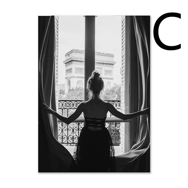 High Heels Books Perfume Bottle Magazine Modern Home Decoration Painting