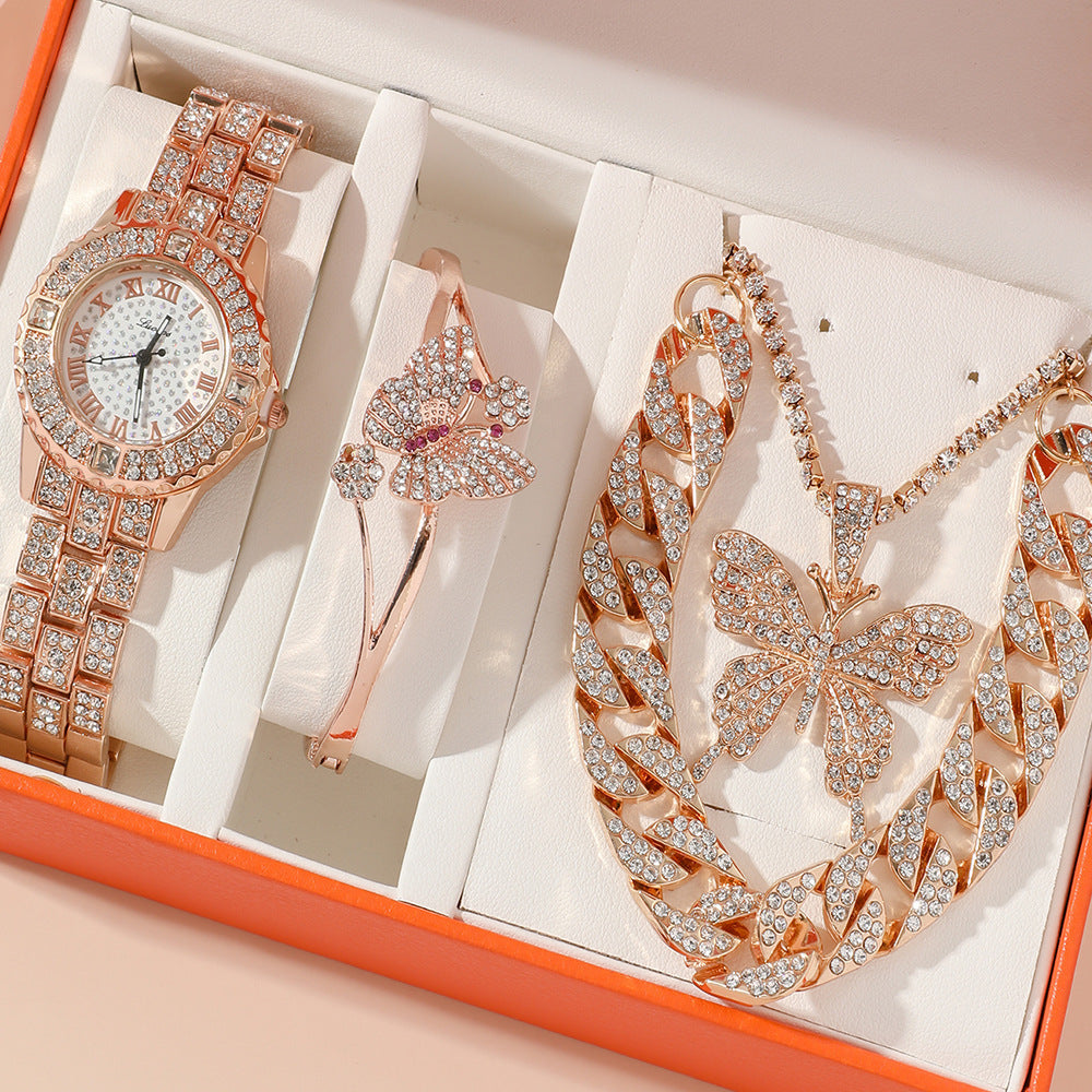 Three-Piece Gift Box Quartz Watch