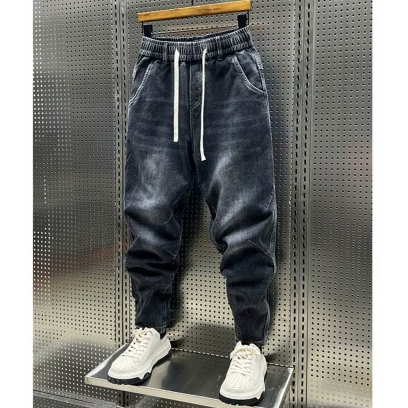 Men’s Harem Jogger Trousers – Casual Streetwear Pants | Relaxed Fit, Drawstring Waist, Stylish Drop Crotch Sweatpants for Everyday Comfort