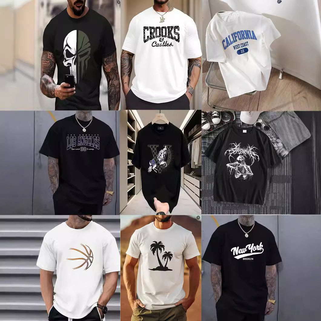 Men’s Retro Graphic T-Shirt | Vintage Style Streetwear Tee | Classic Old School Graphic Shirt for Men | Casual Everyday Retro Tee