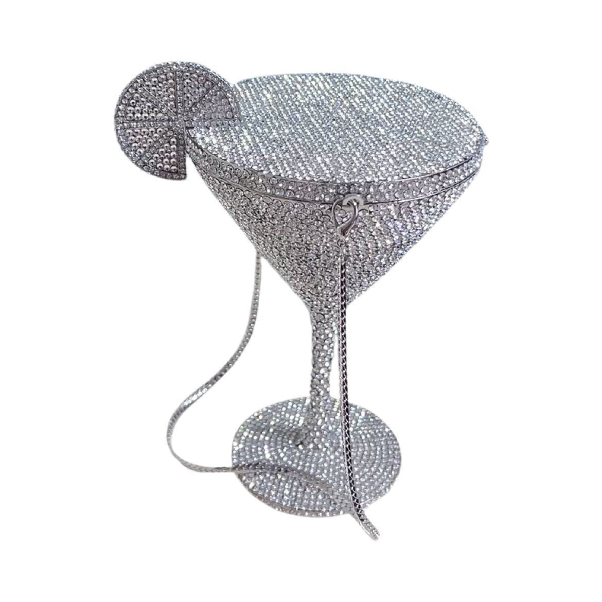 Luxury Diamond Goblet Clutch | Cocktail Evening Handbag for Women