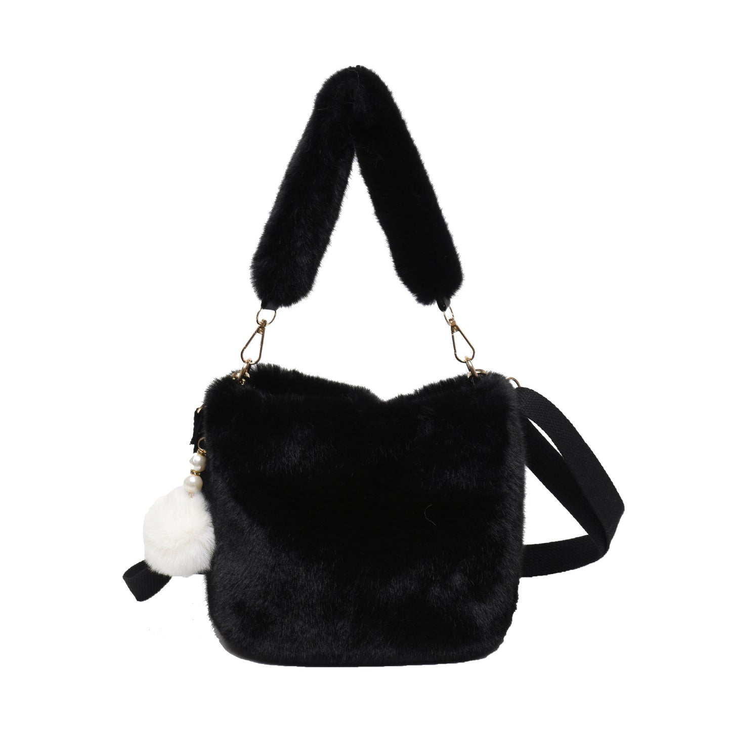 Women's Fashion One-shoulder Portable Crossbody Bucket Bag