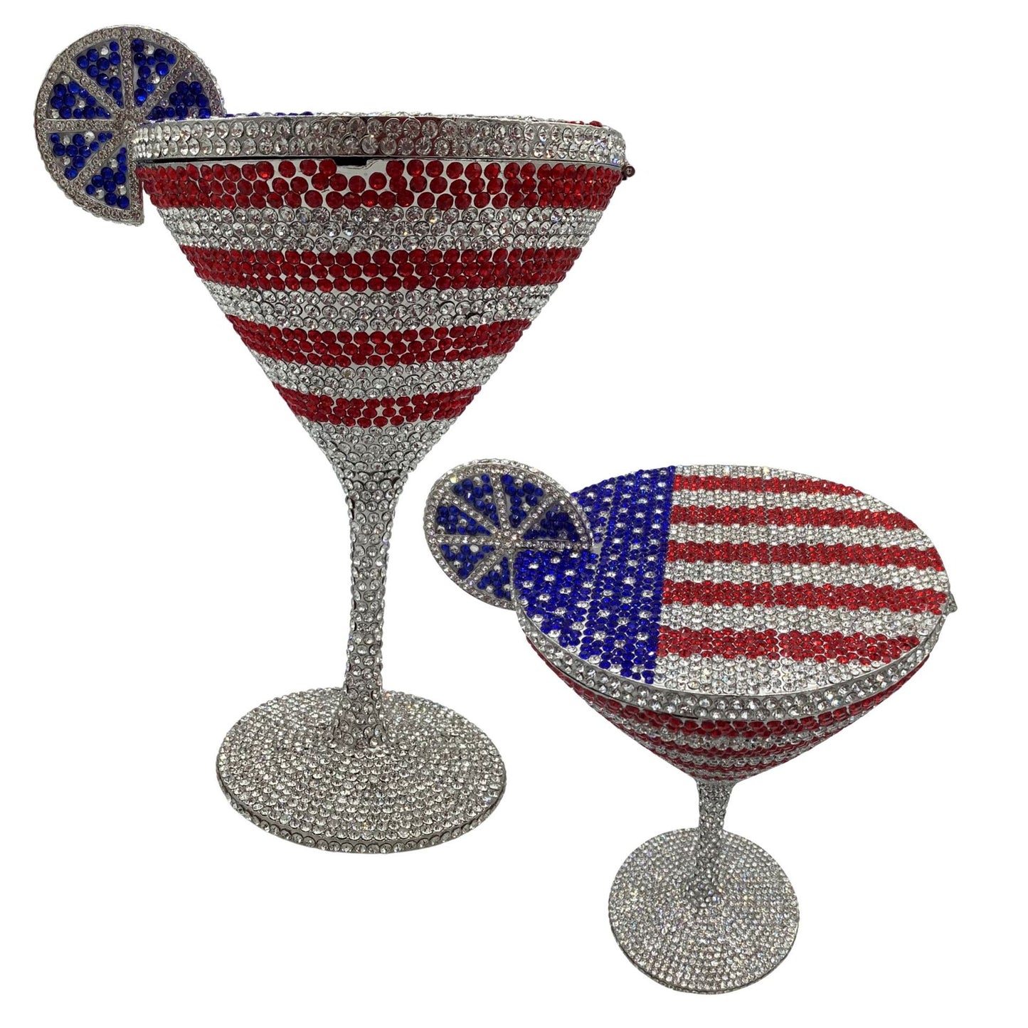Luxury Diamond Goblet Clutch | Cocktail Evening Handbag for Women