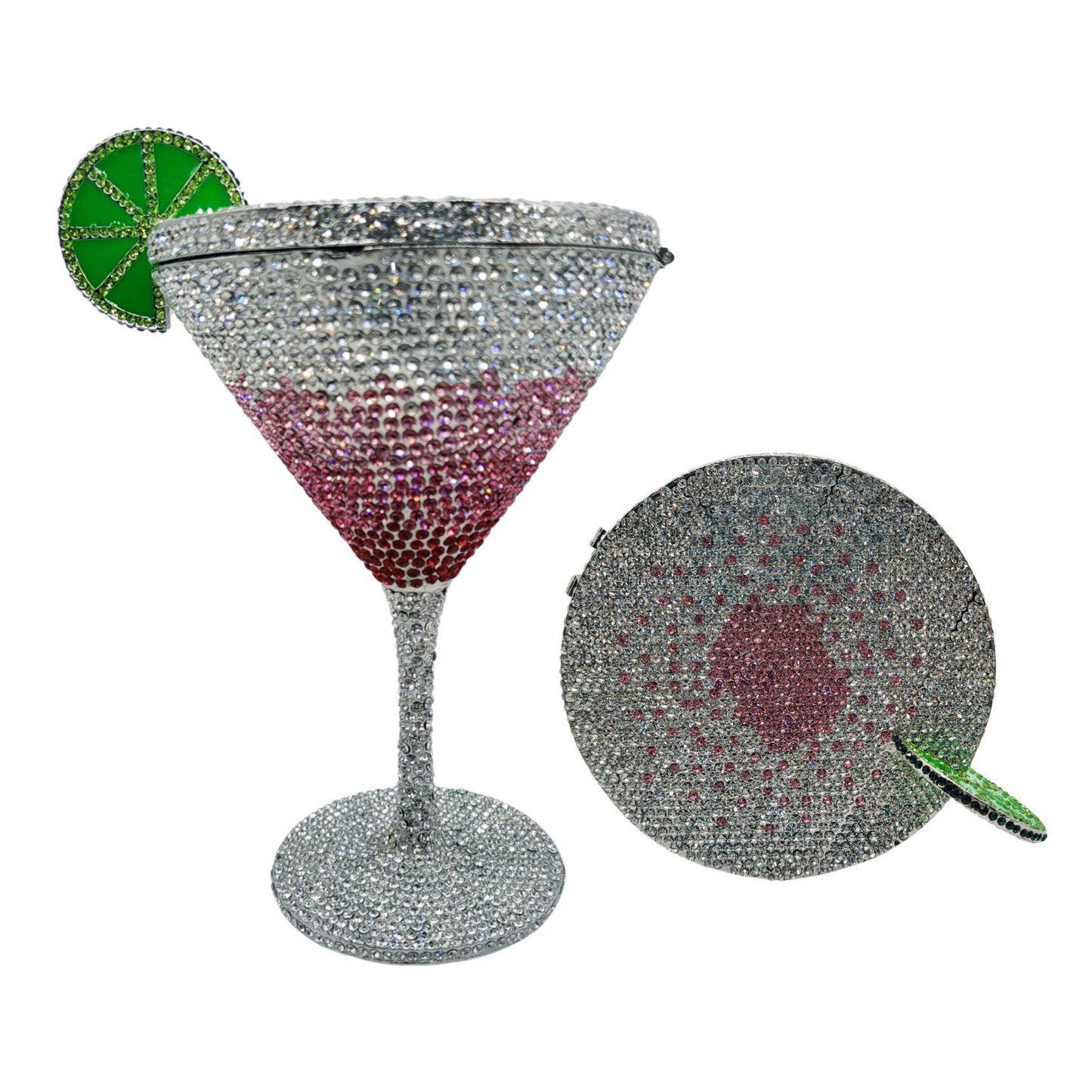 Luxury Diamond Goblet Clutch | Cocktail Evening Handbag for Women