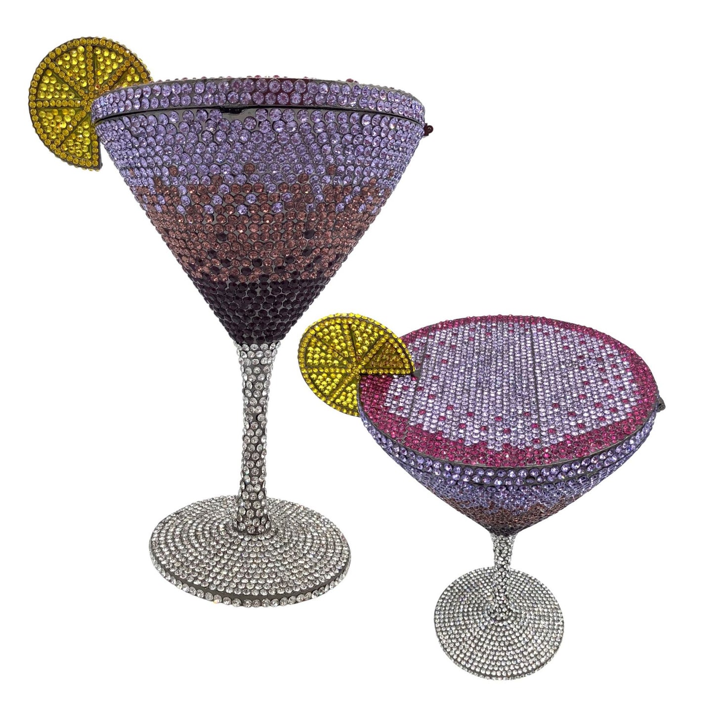 Luxury Diamond Goblet Clutch | Cocktail Evening Handbag for Women