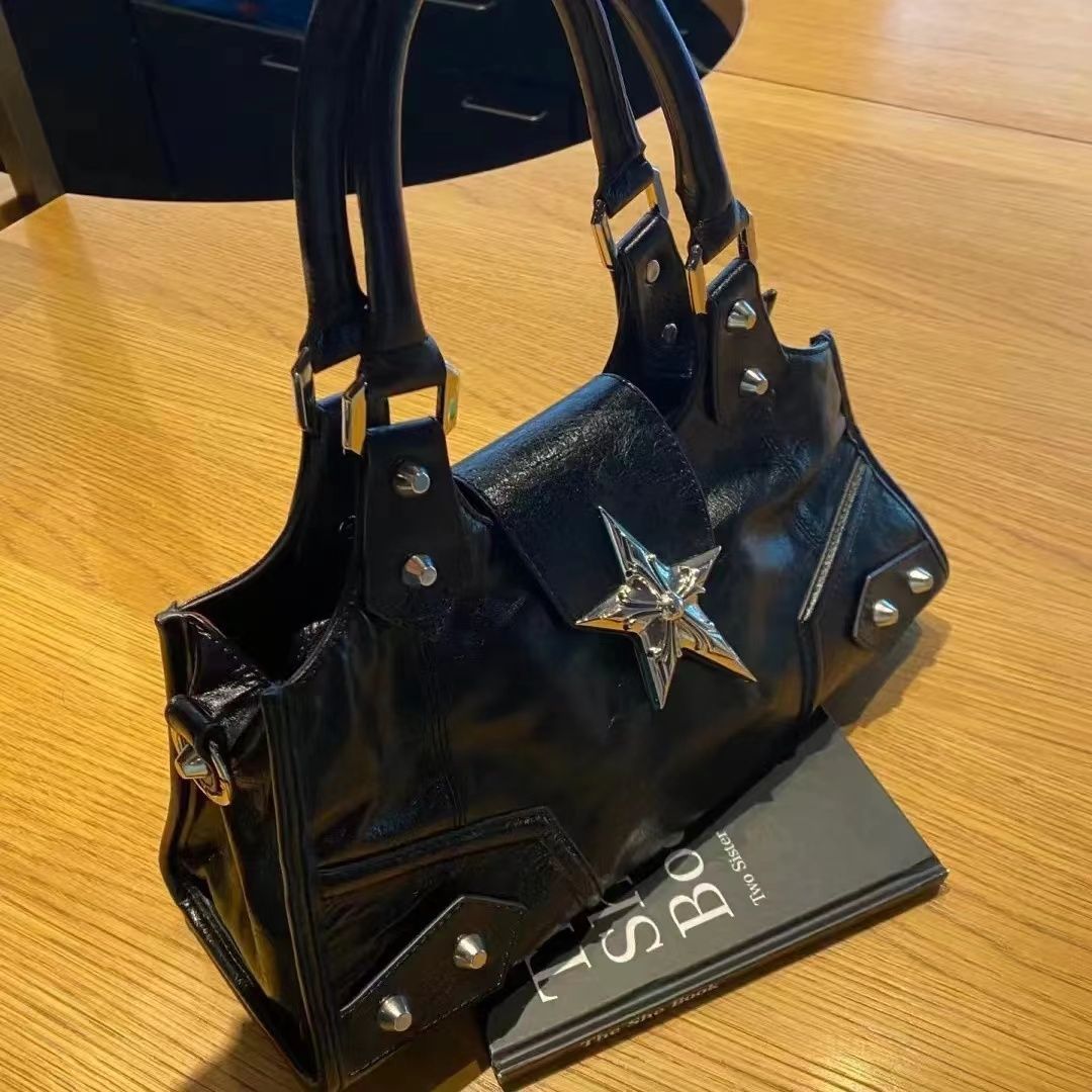 Punk Y2K Underarm Bag – Gender-Free Shoulder Messenger Streetwear Style