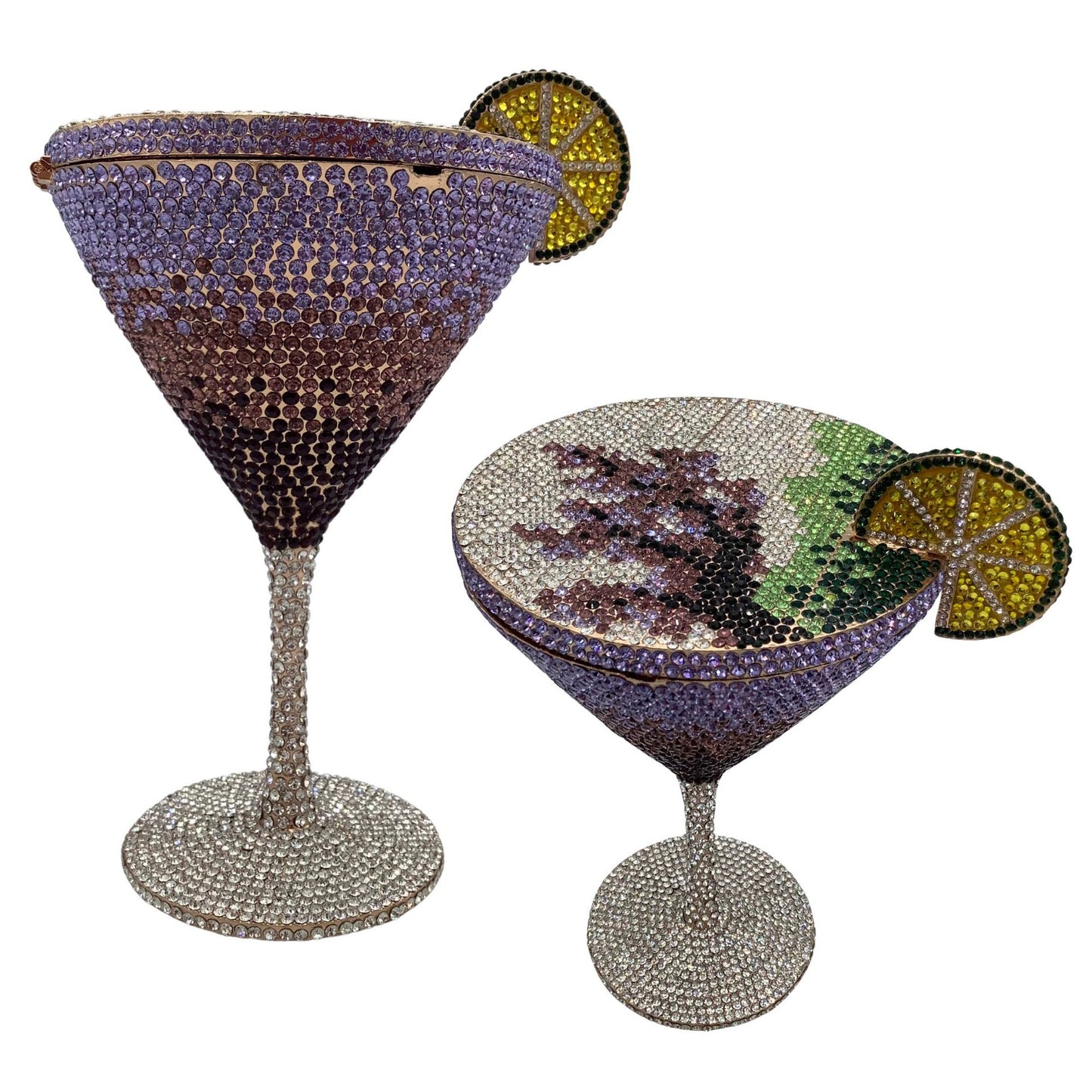 Luxury Diamond Goblet Clutch | Cocktail Evening Handbag for Women
