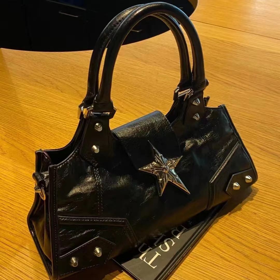 Punk Y2K Underarm Bag – Gender-Free Shoulder Messenger Streetwear Style