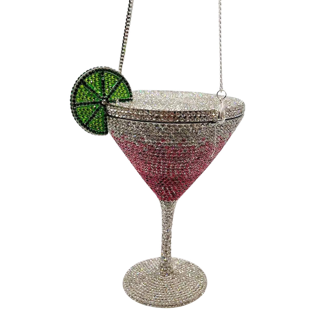 Luxury Diamond Goblet Clutch | Cocktail Evening Handbag for Women