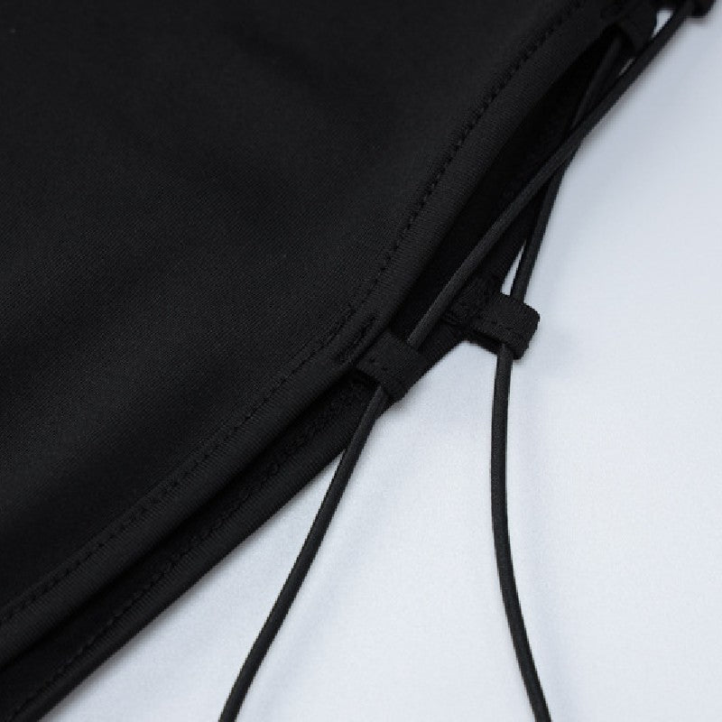 Autumn Hollow Lacing Slim Long-Sleeved Dress – Elegant Bodycon Outfit for Women | Fall Fashion 2025