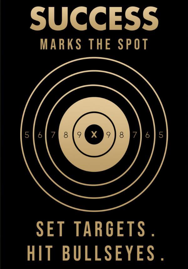 Success Text Canvas Painting | Motivational Wall Art | Inspirational Quote Poster for Office, Bedroom, or Living Room Decor | Modern Success Wall Art