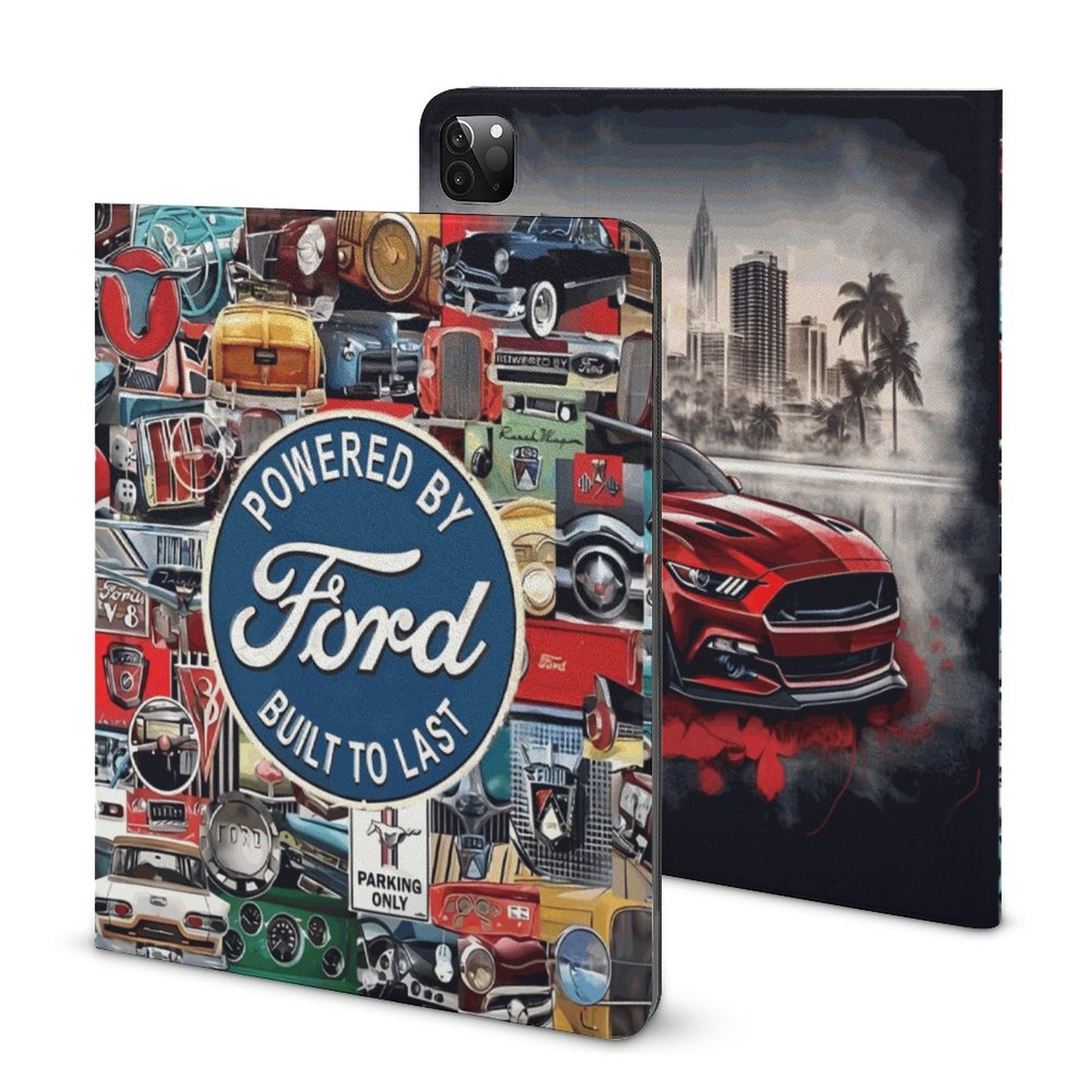 Men’s Book-Style iPad Case with Apple Pencil Holder | Slim Leather Tablet Cover | Shockproof Smart Cover for iPad | Business, Travel & Everyday Protection