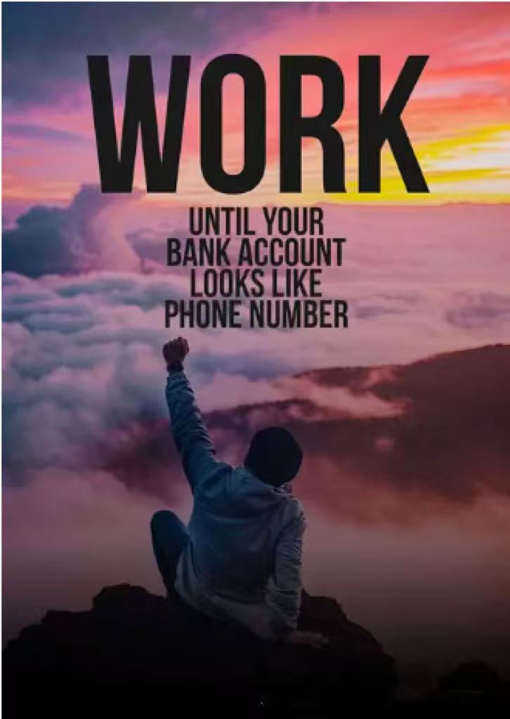 Motivational Quote Canvas Wall Art | Inspirational Printing Art | Modern Home Office Decor | Positive Energy Wall Decoration for Living Room & Bedroom