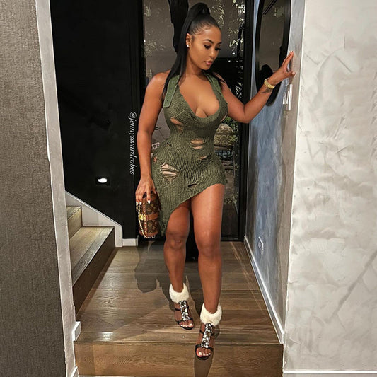 Sexy Backless Dress for Women – Elegant Open Back Bodycon Maxi Dress | Summer Night Out, Club, Party & Vacation Outfit