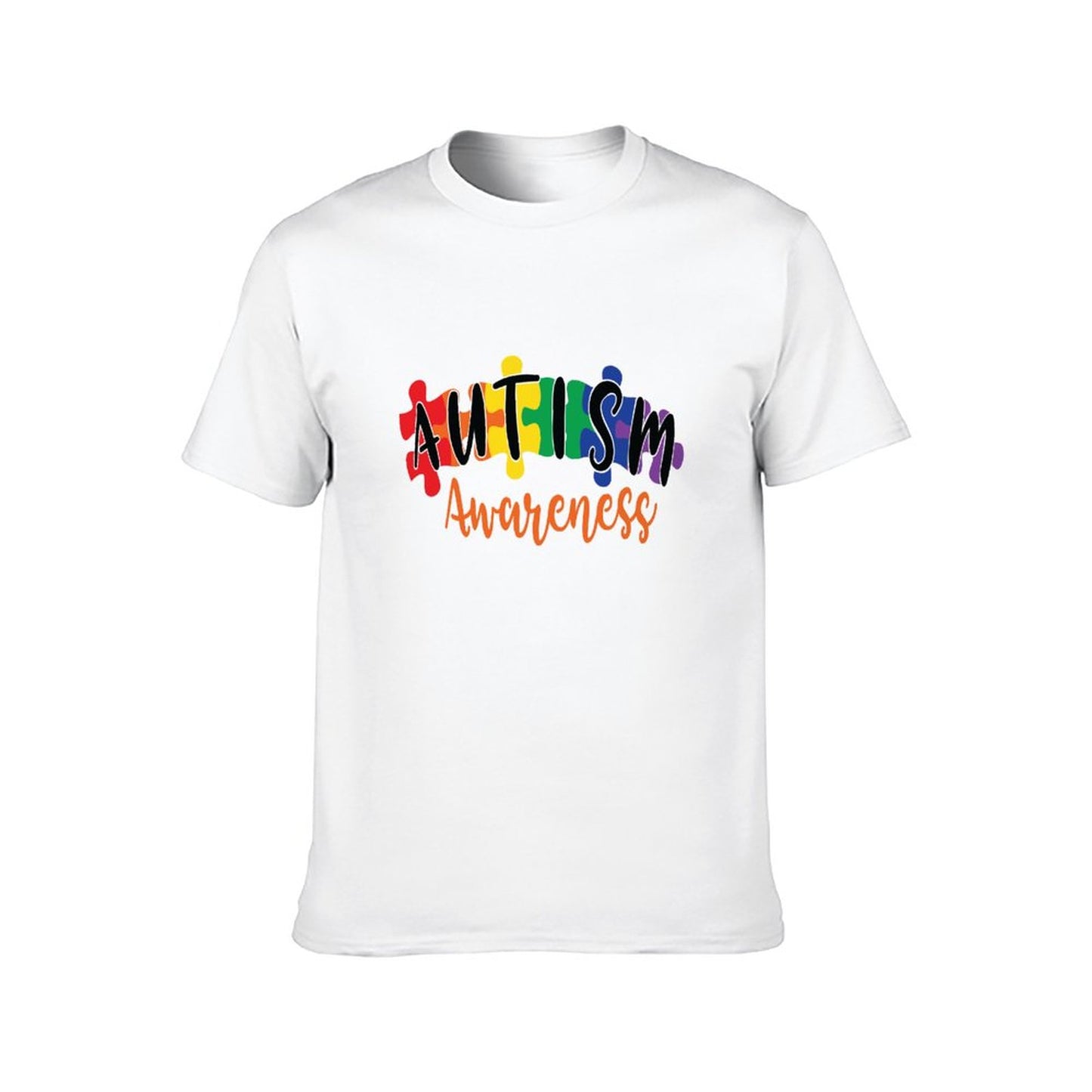 Autism Awareness Men's T-Shirt - Bold Support with Comfort