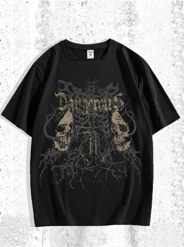 Men’s Retro Graphic T-Shirt | Vintage Style Streetwear Tee | Classic Old School Graphic Shirt for Men | Casual Everyday Retro Tee