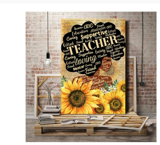 Black Woman Art Print Poster  “Ain’t I A Woman” Inspirational Home Decor Wall Painting