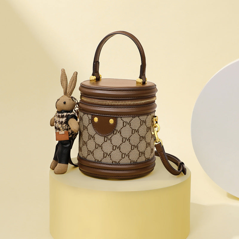 Autumn Crossbody Bucket Bag for Women – Stylish Fall Handbag, Adjustable Strap, Everyday Casual Purse, Trendy Seasonal Accessory