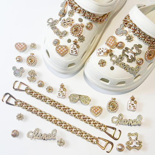 High Sense DIY Shoe Charm Sets – Cute Custom Croc Charms, Trendy Accessories for Kids & Adults, Mix & Match Fashion Shoe Decorations