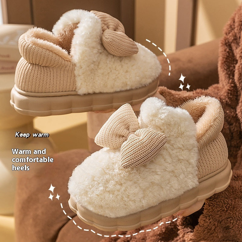 Indoor Home Thermal Non-slip Cotton-padded Shoes  – Ultimate Winter Comfort & Warmth