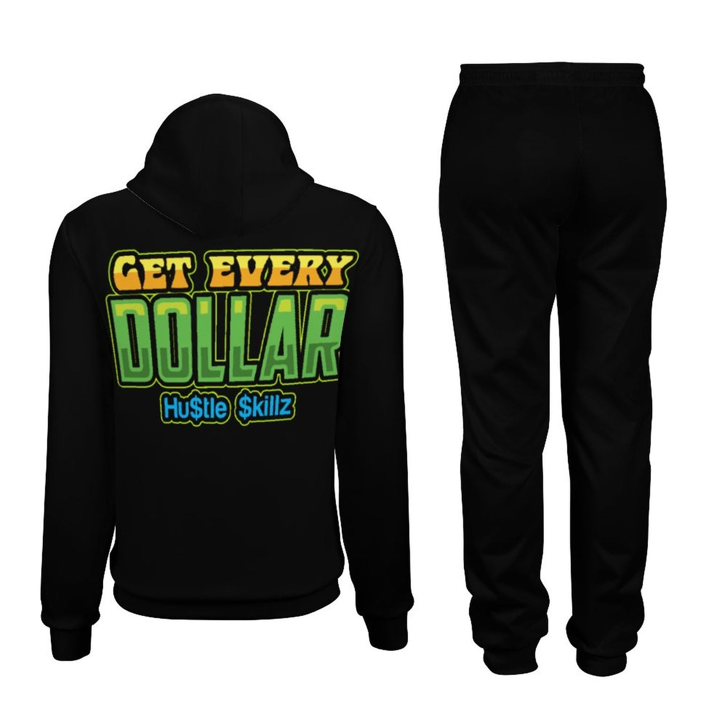 Money Talks Hoodie & Jogger Set for Men – Get Every Dollar | Streetwear Style