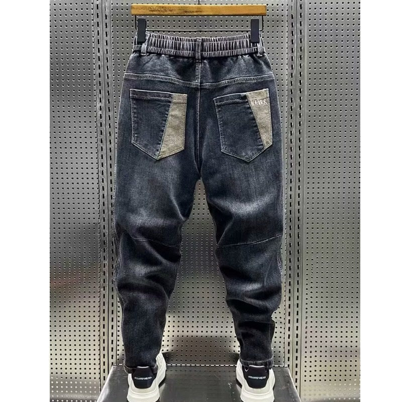 Men’s Harem Jogger Trousers – Casual Streetwear Pants | Relaxed Fit, Drawstring Waist, Stylish Drop Crotch Sweatpants for Everyday Comfort