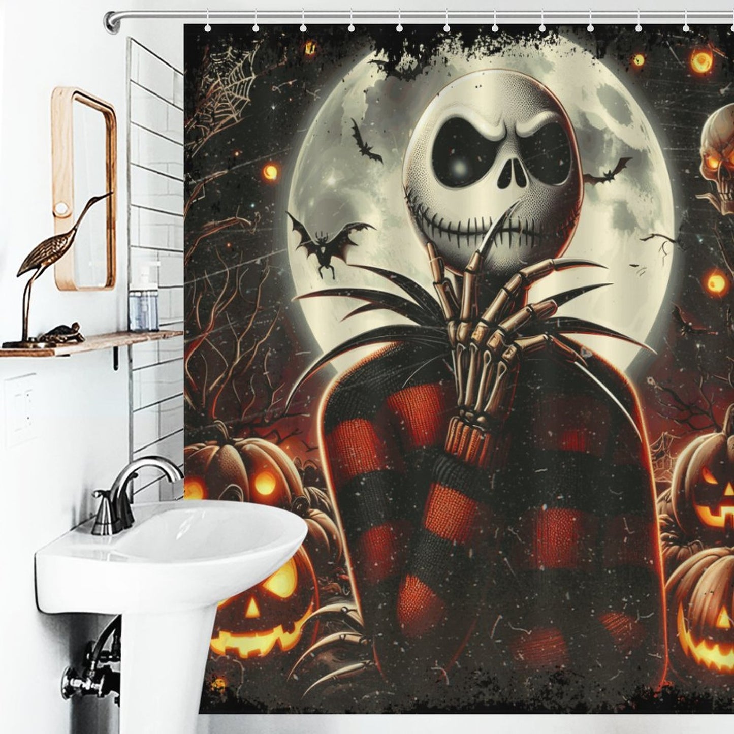 Nightmare Before Christmas Shower Curtain