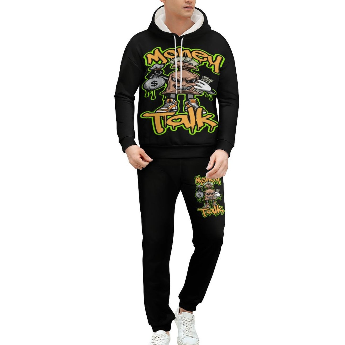 Money Talks Hoodie & Jogger Set for Men – Get Every Dollar | Streetwear Style