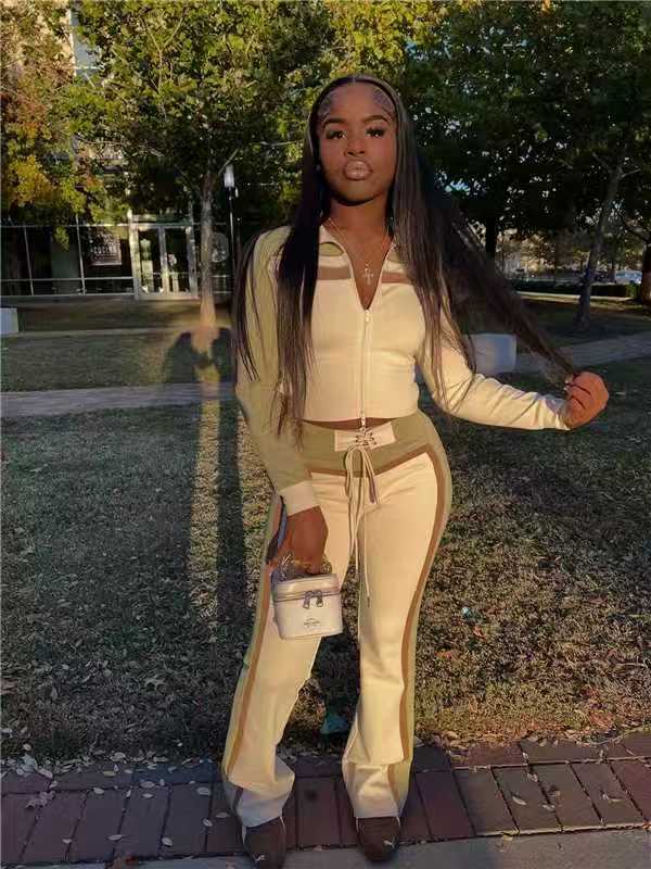 Sexy Fashion Color-Block BFF Set For Women