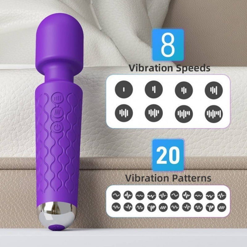 AV Magic Wand Vibrators for Women – Powerful 18-Speed Clitoris Stimulator and Erotic Dildo Masturbator for Intense Pleasure