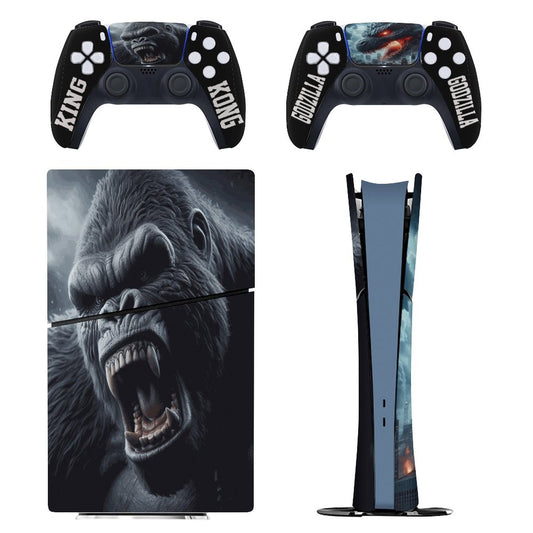 King Vs Godzilla Sticker for PS5 Slim / Controller (Digital Edition) /