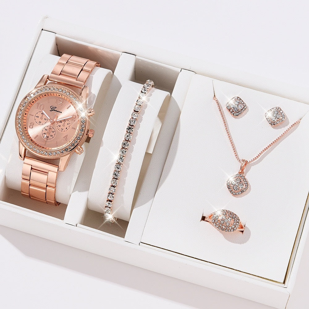 Luxury Women's  Five-piece Gift Box