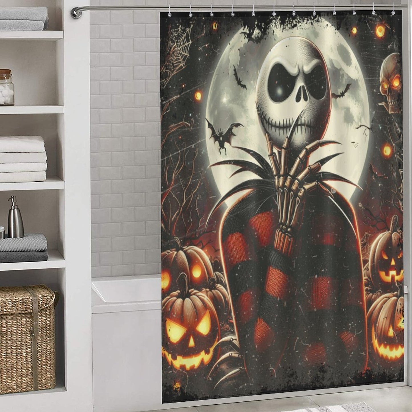 Nightmare Before Christmas Shower Curtain